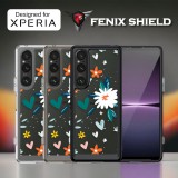 เคส FenixShield Quartz Hybrid [ FLOWER HEART ] Case  สำหรับ Xperia 1 V / Xperia 10 V